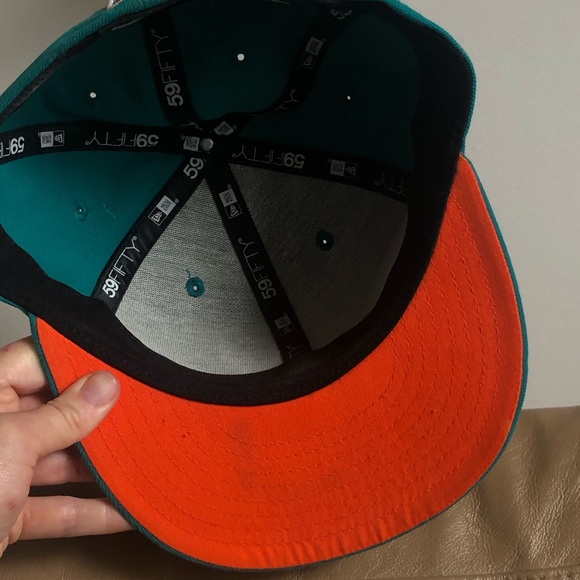 Miami Dolphins new era hat size 7 55.8cm - Picture 7 of 7